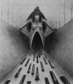 A. Kubin, Droga do piek�a