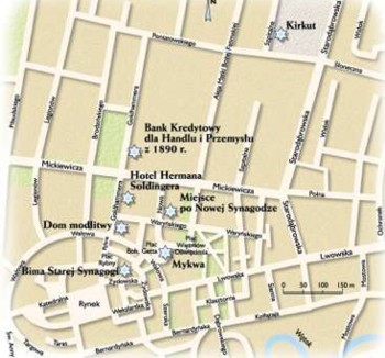 Plan miasta Tarnowa i judaikw