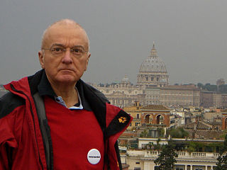 Norbert Denef w Watykanie, 2010. Wikimedia
