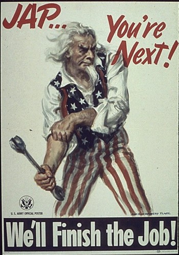 Oficjalny plakat propagandowy z okresu II wojny wiatowej