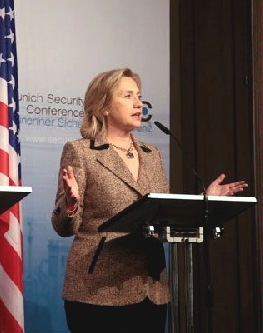 Clinton w Berlinie