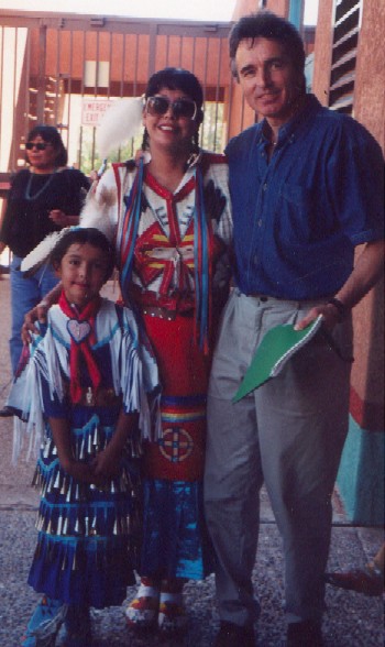 Indianki ze szczepu Kiowa i Kaz Dziamka, Albuquerque