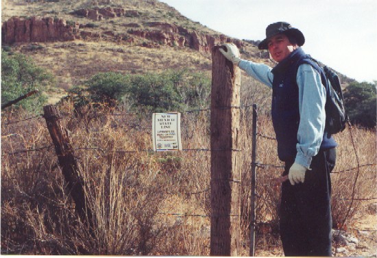 Kanion Szkieletw na poudniu Nowego Meksyku i Arizony. Tu zakonczyy si ostatecznie walki z Apaczami