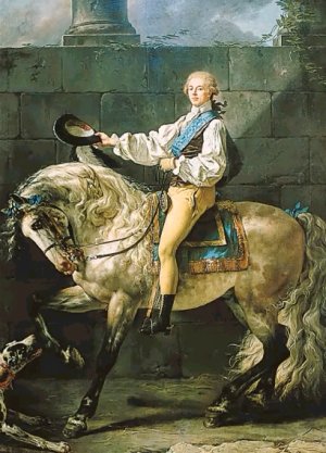 Jacques Louis David, „Stanisaw Kostka Potocki", 1781